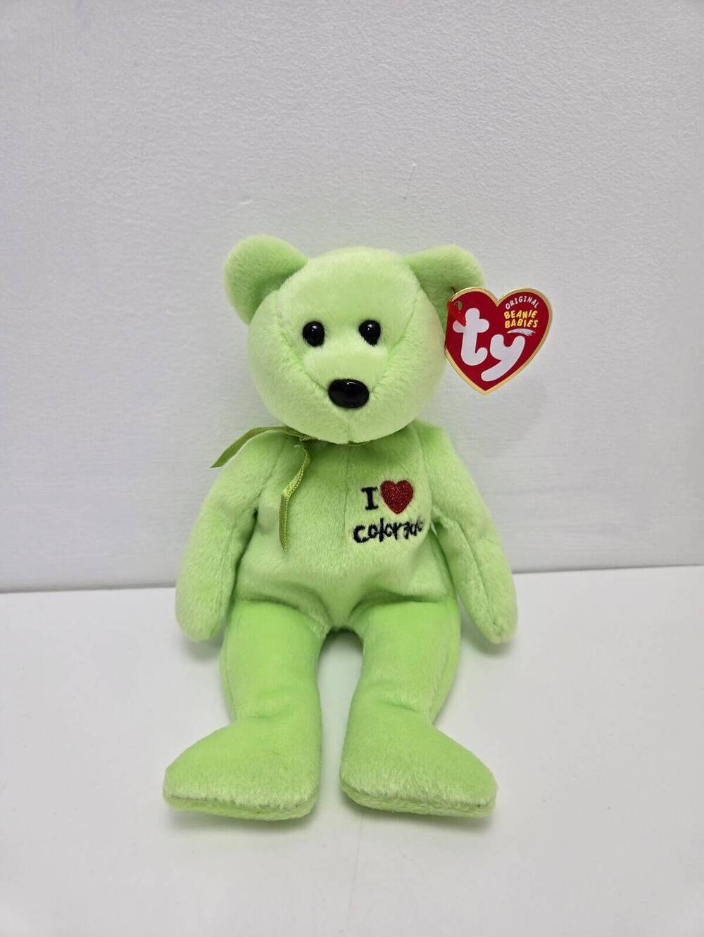 Ty Beanie Baby “Colorado” the I Love Colorado Bear - State Bear Exclusive